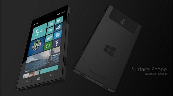 Koncept Microsoft Surface Phone