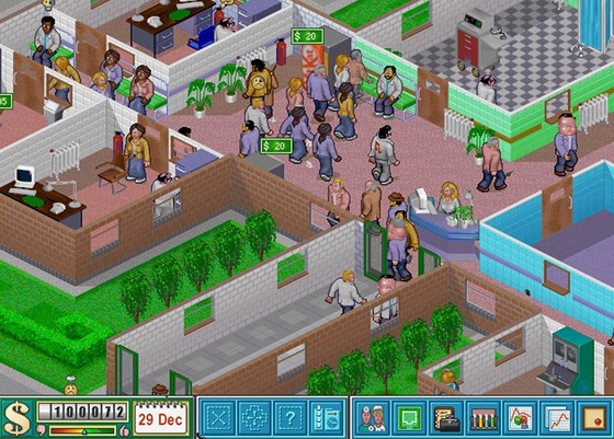 Strategie Theme Hospital