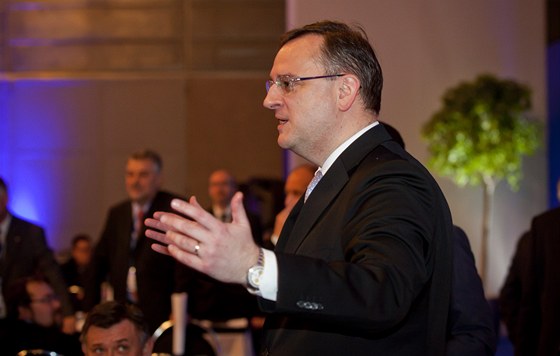 Staronový pedseda ODS Petr Neas (4. listopadu 2012, Brno)