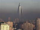 Hotel Ryugyong v severokorejském Pchjongjangu by se ml pítí rok otvírat....