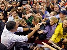 Mitt Romney se setkal s dobrovolníky, kteí mu pomáhali s prezidentskou volební