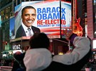 Informace o znovuzvolení Baracka Obamy americkým prezidentem se objevila i na