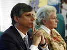 Jan Fischer a Zuzana Roithová - debata prezidentských kandidátů o evropské vizi