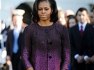 Michelle Obamová se nebojí experimentovat s barvami a výraznými vzory. Její...