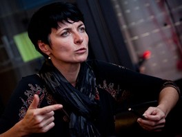 Pražská vrchní státní zástupkyně Lenka Bradáčová (8. listopadu 2012, Praha)