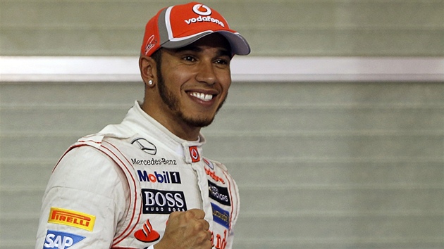 VTZ KVALIFIKACE. Lewis Hamilton odstartuje do Velk ceny Ab Zab z pole position.