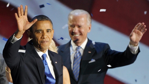 Nov zvolen prezident Barack Obama a viceprezident Joe Biden.