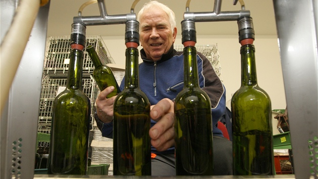 Od každé z pěti zvolených odrůd chystá vinařství rodiny Vaďurů z Polešovic zhruba tisíc litrů Svatomartinského vína.