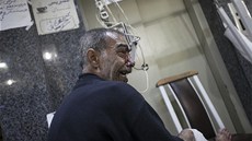 Obyvatel Aleppa zranný pi vládním ostelování (2. listopadu 2012)