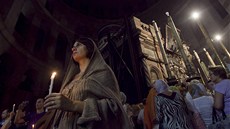 Chrám Bo�ího hrobu v Jeruzalém� (3. listopadu 2012)