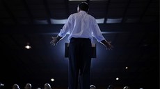 Republikánský kandidát na prezidenta USA Mitt Romney na pedvolebním