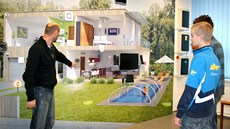 Studenti oboru Elektrické �ídicí systémy na t�ebí�ské pr�myslovce sledují