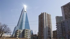 Hotel Ryugyong v severokorejském Pchjongjangu by se ml pítí rok otvírat. K...