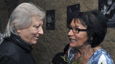 Marta Kubi�ová oslavila v divadle Ungelt sedmdesátiny (s Václavem Necká�em)