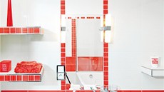 Mozaikou lze obložit zaoblená či jinak atypická místa jak v koupelně, tak v...