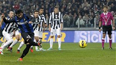 PROMNIL. Na 2:1 pro Inter Milán zvyoval na Juventusu z penalty útoník Diego