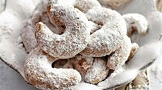 Vanilkové rohlí�ky s ka�tanovým pyré