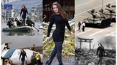 Brazilská modelka Nana Gouvea je vem k smíchu kvli pózování v New Yorku,