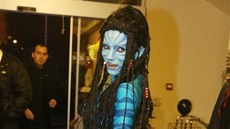 Andrea Vereová coby postava z filmu Avatar