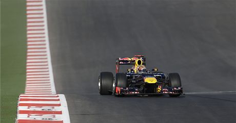 Sebastian Vettel s vozem Red Bull