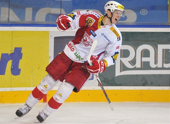 Tomá Hertl dal Liberci dva góly a piblíil Slavii do tvrtfinále play-off