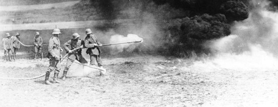 Němečtí plamenometčíci na západní frontě během první světové války