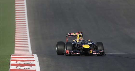 Sebastian Vettel s vozem Red Bull