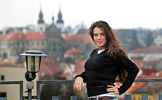 Marie Bartíková, finalistka eské Miss 2012.