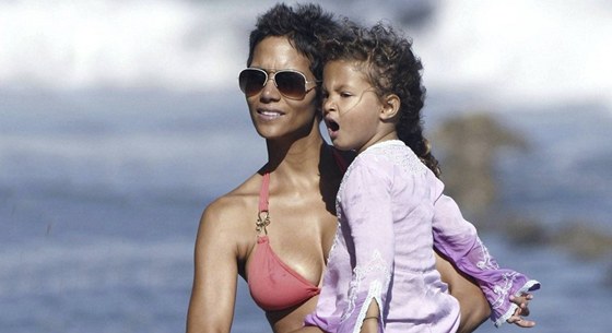 Halle Berry a její dcera Nahla