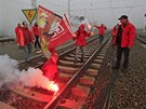 Stávka elezniá v Belgii (14. listopadu 2012)