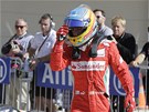 TENTOKRÁT MI TO NELO. Fernando Alonso z Ferrari kvalifikaci na Velkou cenu USA