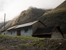 Hlinné domky v Andách