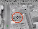 Nálety na budovy Hamasu - letecké zábry