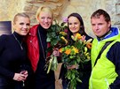 Leona Machálková, Renata Drössler, Lenka Hataová a Martin France