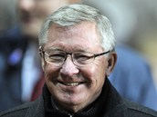 ASTN SIR. Alex Ferguson, trenr Manchesteru United, si uv vydenho