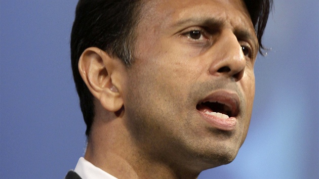 Guvernr Louisiany Bobby Jindal (27. ervence 2012)