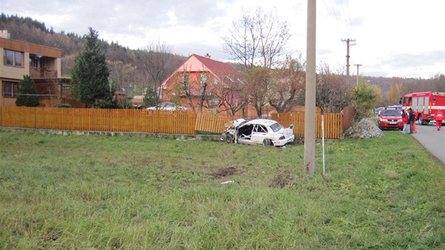 Tragick nehoda zvodnho vozu na RallyShow Uhersk Brod 2012.