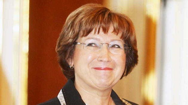 erstv jmenovan ministryn prce a socilnch vc Ludmila Mllerov (16. listopadu 2012)