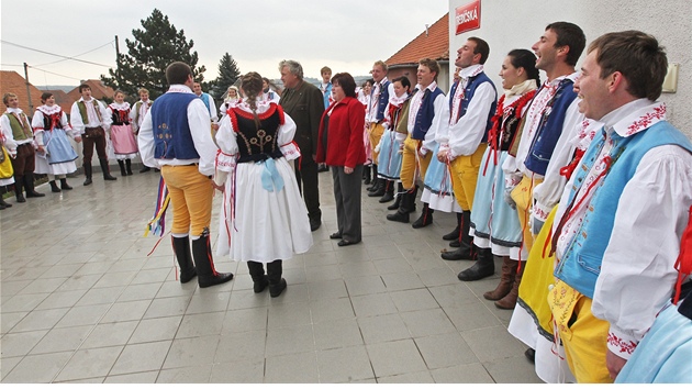 Martinsk hody a krojovan prvod v Kralicch nad Oslavou.