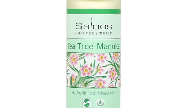Hydrofilní odličovací olej Tea Tree Manuka pro mastnou a problematickou pleť, Saloos, 74 korun