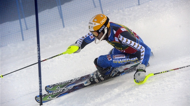 vdsk slalom Andr Myhrer ovldl vodn slalom sezony ve finskm Levi. 