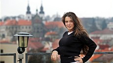 Marie Bartíková, finalistka �eské Miss 2012.