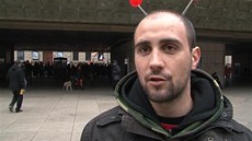 St�elec  Vondrou� na Národní t�íd�