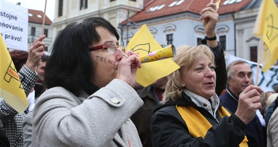 Zavená zstala v pondlí vtina slovenských kol. Stávkovat budou vtinou dva a ti dny. Ilustraní foto.