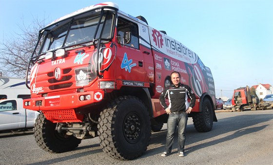 TADY JE MÁ PRINCEZNA. Nový tatrovácký speciál Alee Lopraise pro Dakar 2013.