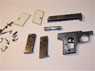 Zbran, které polská policie zabavila v byt mue podezelého z chystaného
