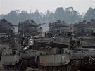 Moe oceli. Izraelské jednotky na hranicích Pásma Gazy (21. listopadu 2012)