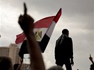 Demonstrace v centru Káhiry (22. listopadu 2012)