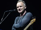 Sting bhem ostravského koncertu. (19.11.2012)
