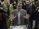 Pedseda katalánské vlády Artur Mas odvolil po jedné odpoledne (25. listopadu